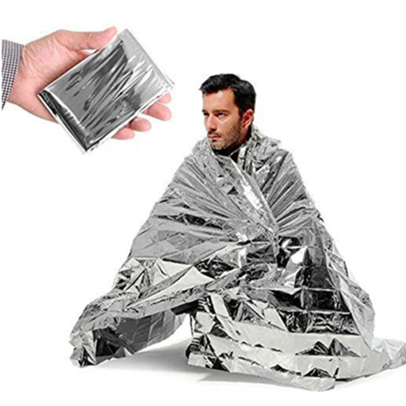 First Aid Bag Kit - Emergent Blanket Mylar Thermal Outdoor Survive