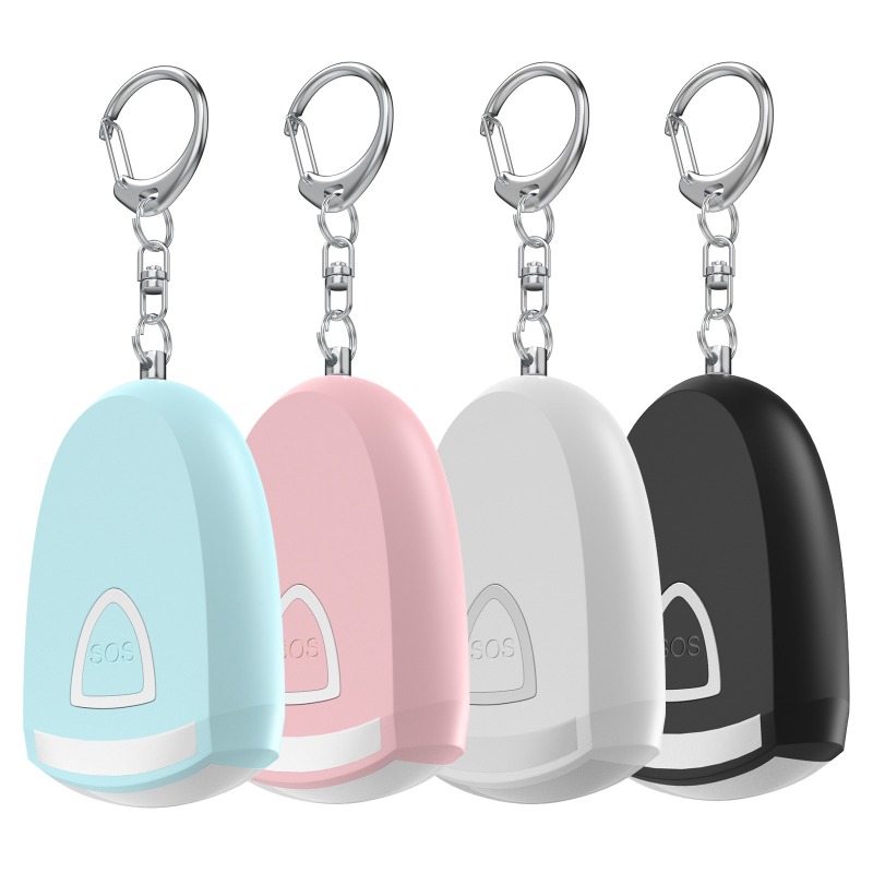 Personal Alarm Keychain - Rechargeable Personal Alarm with Lightweight Anti