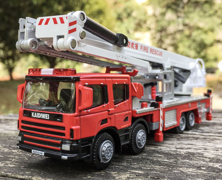 Fire Escape Ladder - 1:50 alloy kỹ thuật phương tiện