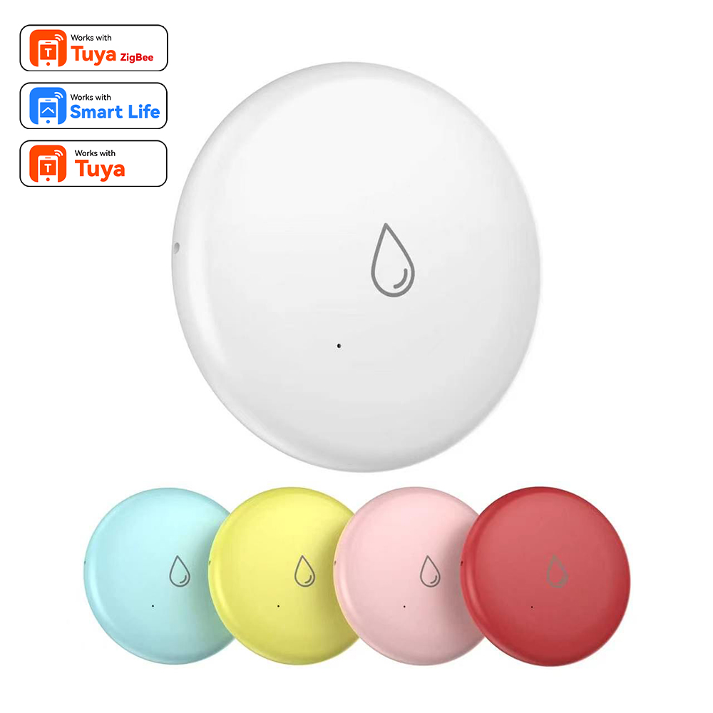 Water Alarm Sensor - Zigbee Leakage Sensor LED Immersion Detector