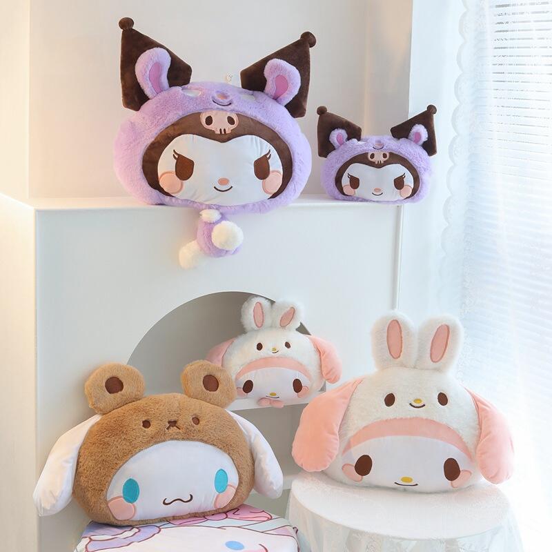 Fire Blanket Kitchen - Sanrio Cartoon Cute Kuromi Pillow Blanket