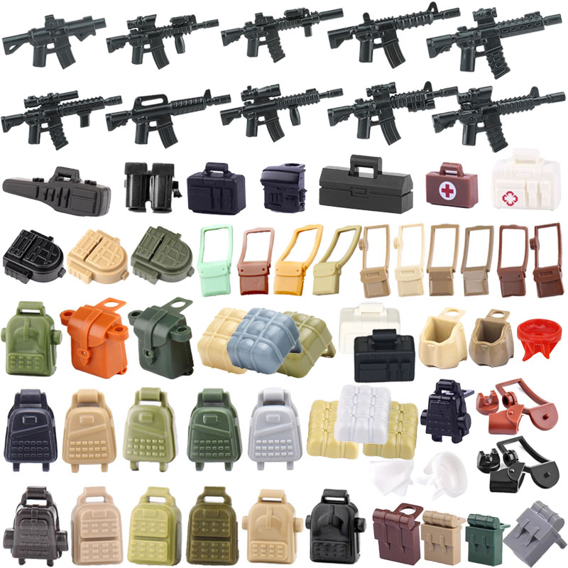 Medicine Cabinet Lock - Military Figure Weapons Accessories Building Block