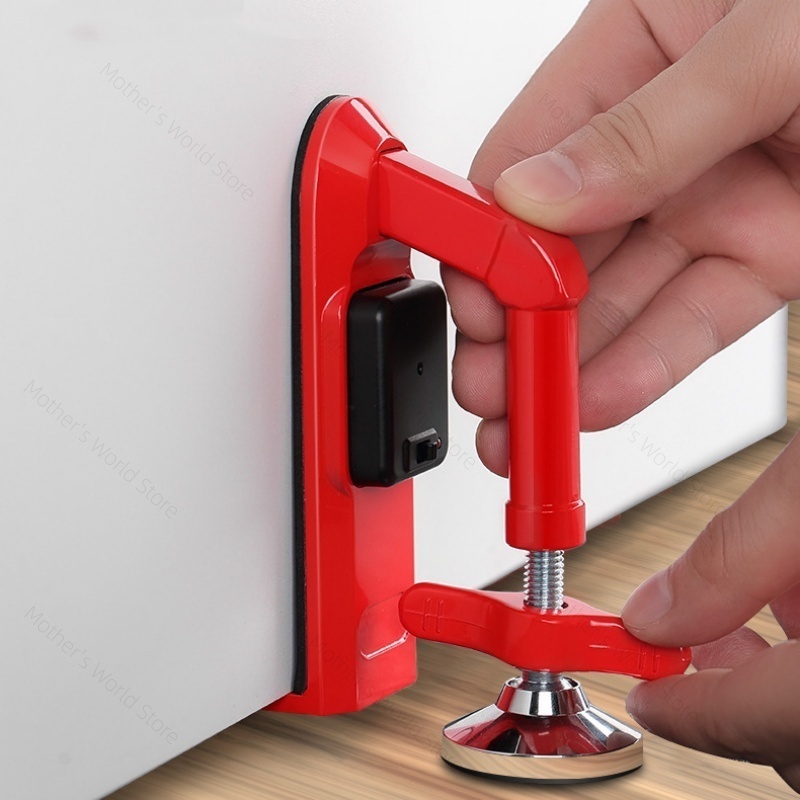 Door Stop Alarm - Aluminum Alloy Alarm Door Stopper Suction