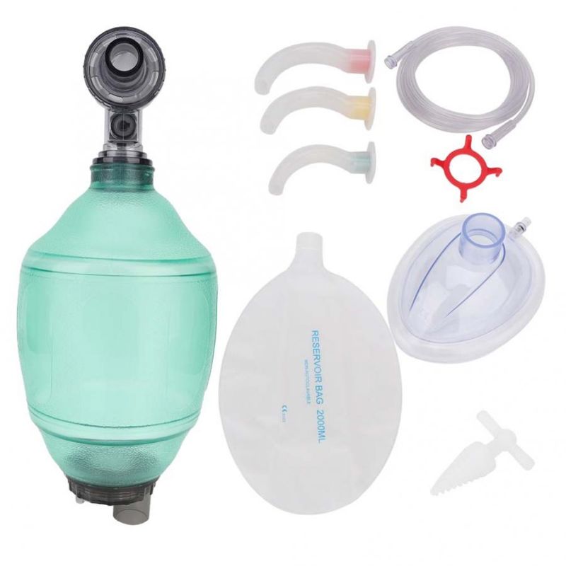 First Aid Bag Kit - Người Lớn Bằng Tay Resuscitator PVC