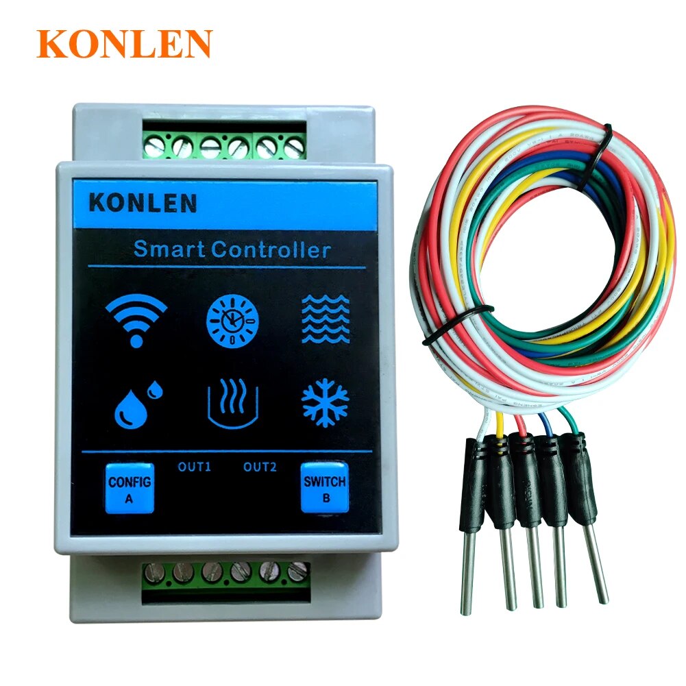 Water Alarm Sensor - KONLEN Tuya Water Level Sensor WIFI
