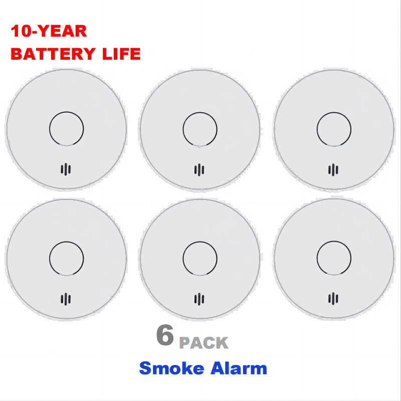 Smoke Detector Interconnected - V-Come Standalone Smoke Alarms for Home,