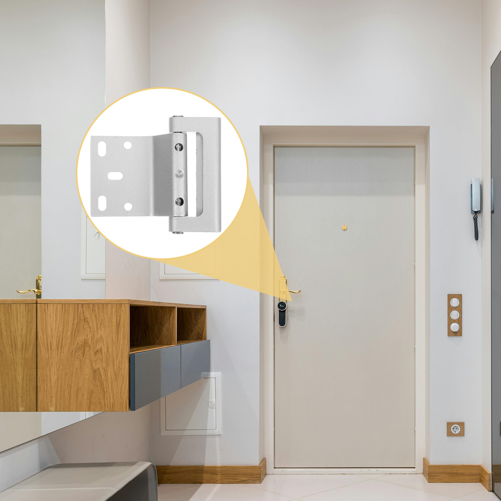 Security Chain Door - Security Door Lock Childproof Aluminum Alloy
