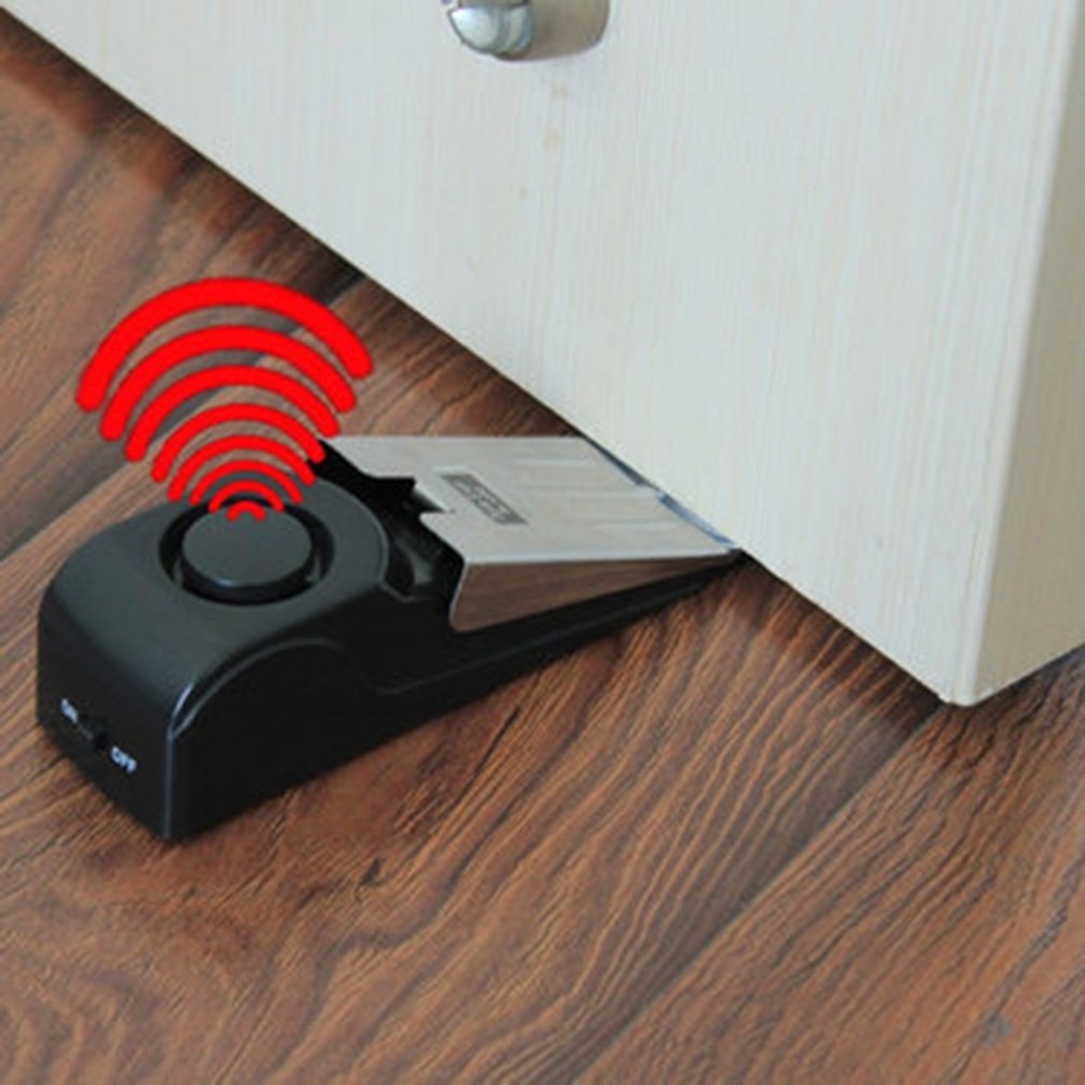 Door Stop Alarm - 125 DB Anti-theft Burglar Stop System