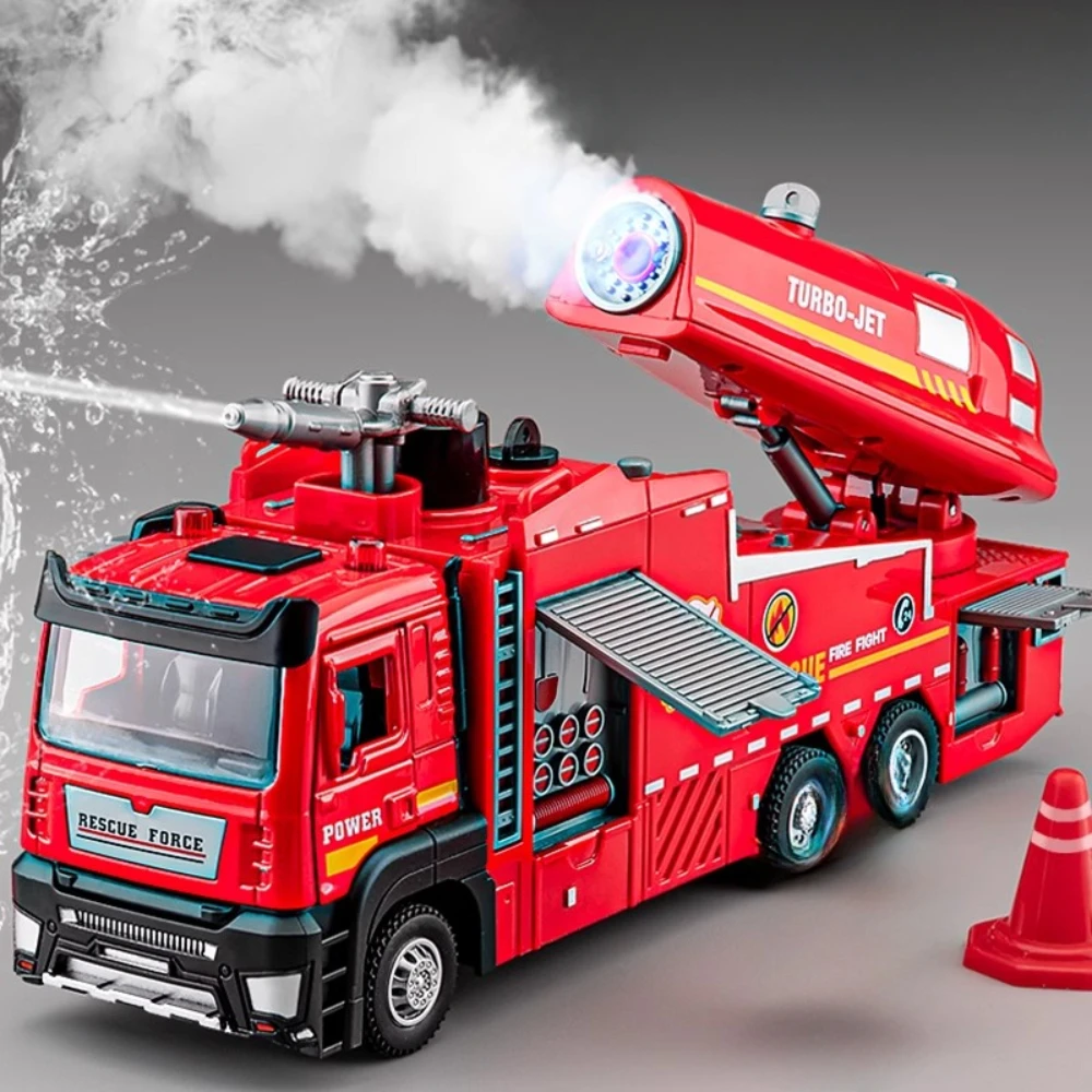 Fire Escape Ladder - 1:32 Scale Water Spray Fire Truck
