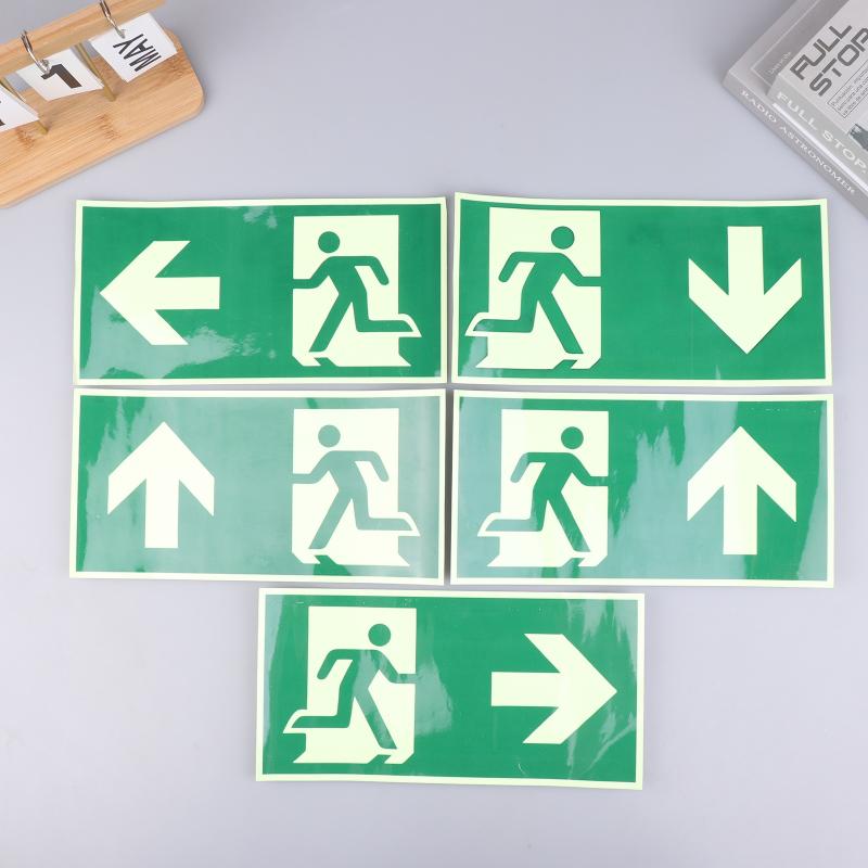 Emergency Exit Sign - 1PC 1 Luminous Exit Sign -