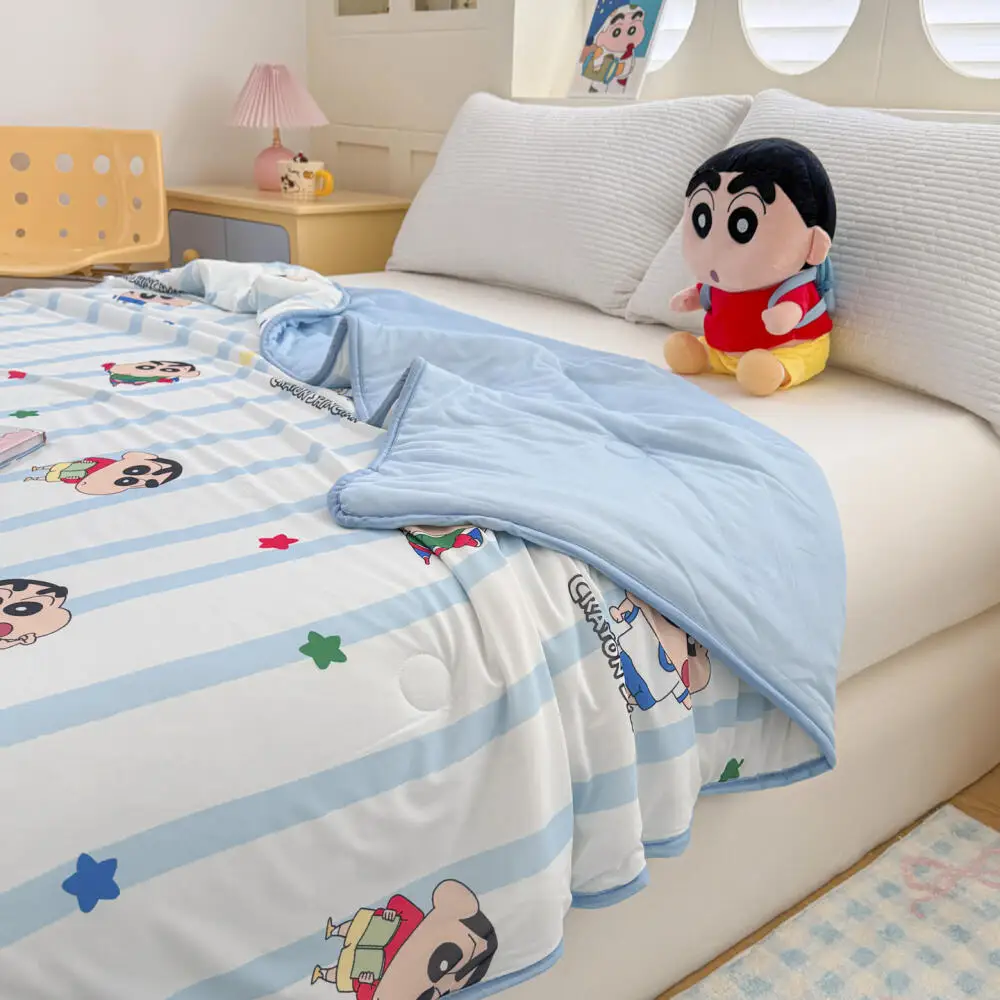 Fire Blanket Kitchen - Kawaii Crayon Shin-Chan Summer Quilt Cartoon