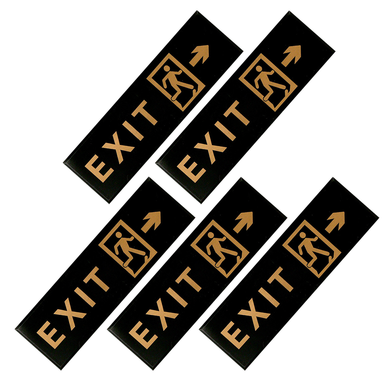 5Pcs Exit Sign Self Adhesive A - đánh giá và giá Emergency Exit Sign