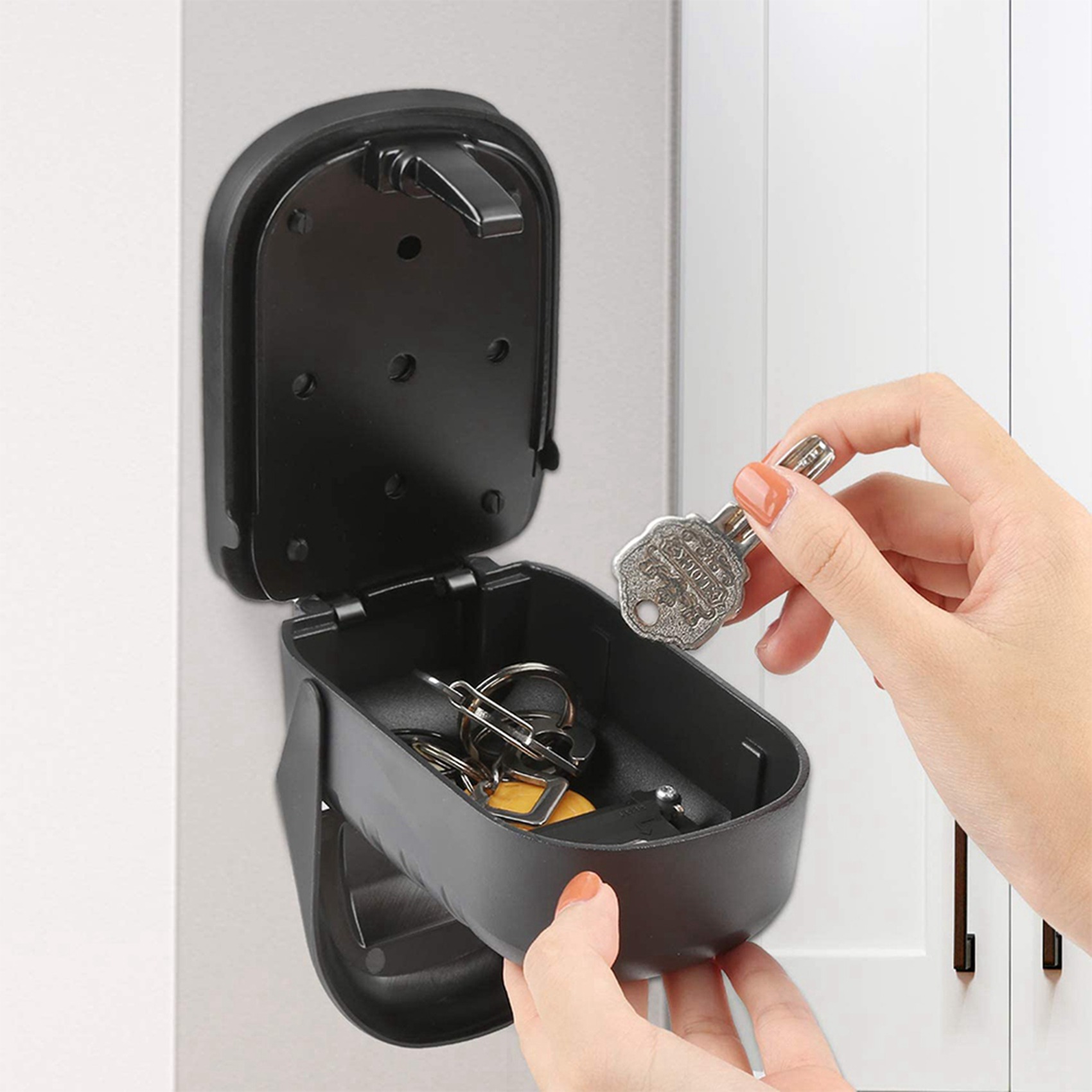 ABKN-2X Key Lock Box Wall Moun - đánh giá và giá Lockbox Key Secure