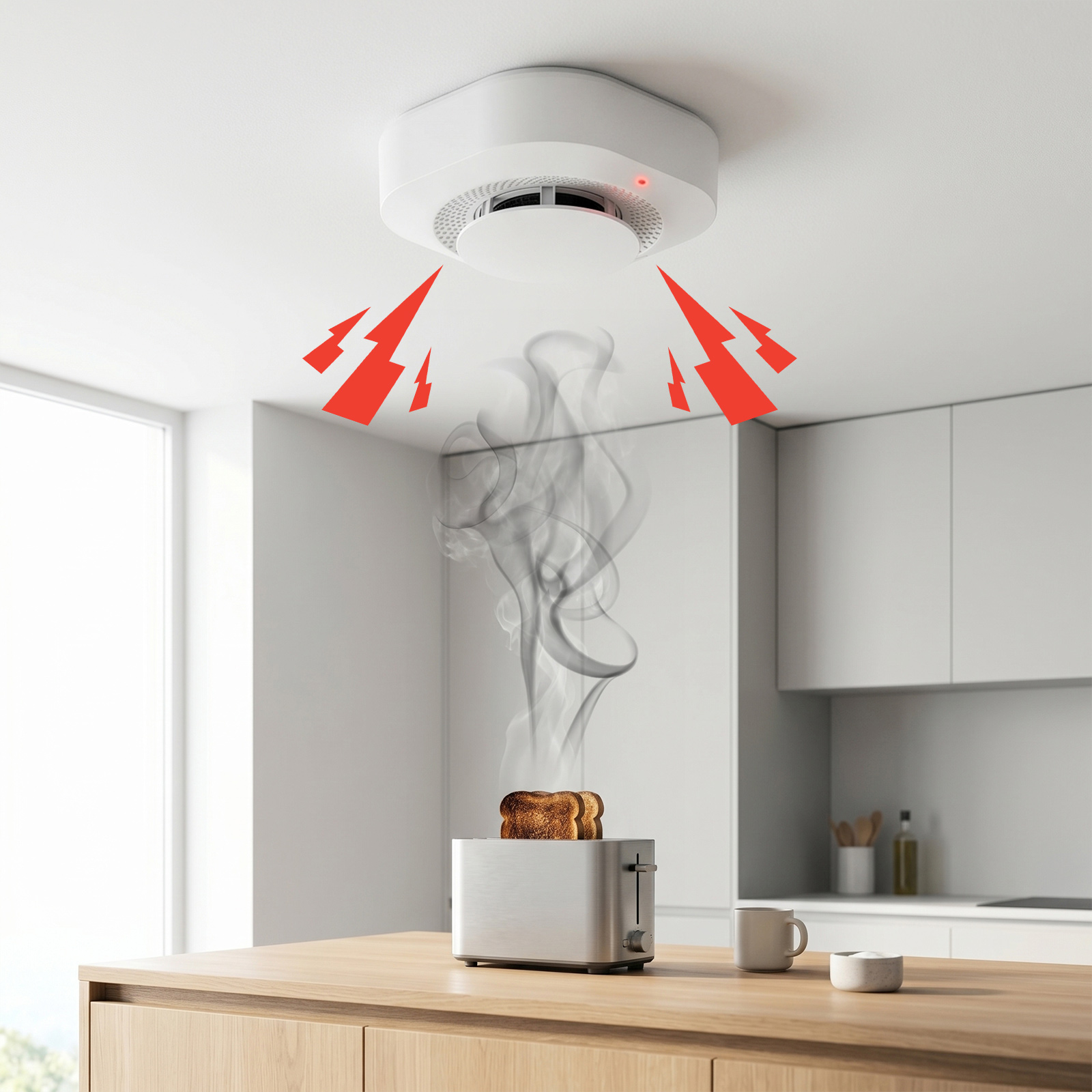 4 / 6 / 8 / 12 PCS Tuya Zigbee - đánh giá và giá Smoke Detector Interconnected