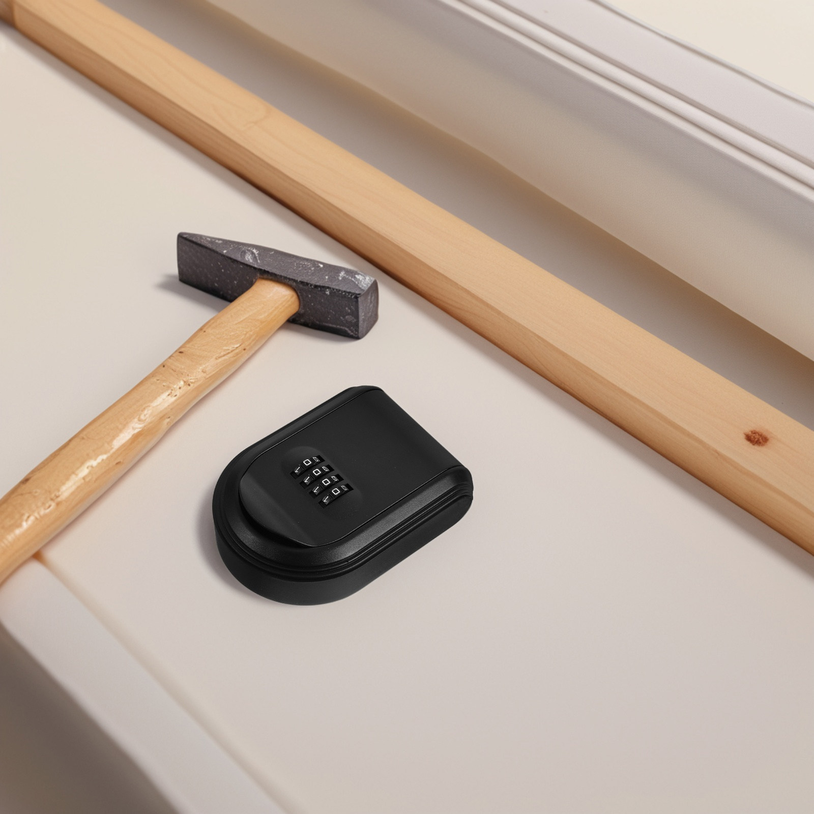 Wall Mounted Key Lock Box Blac - đánh giá và giá Lockbox Key Secure
