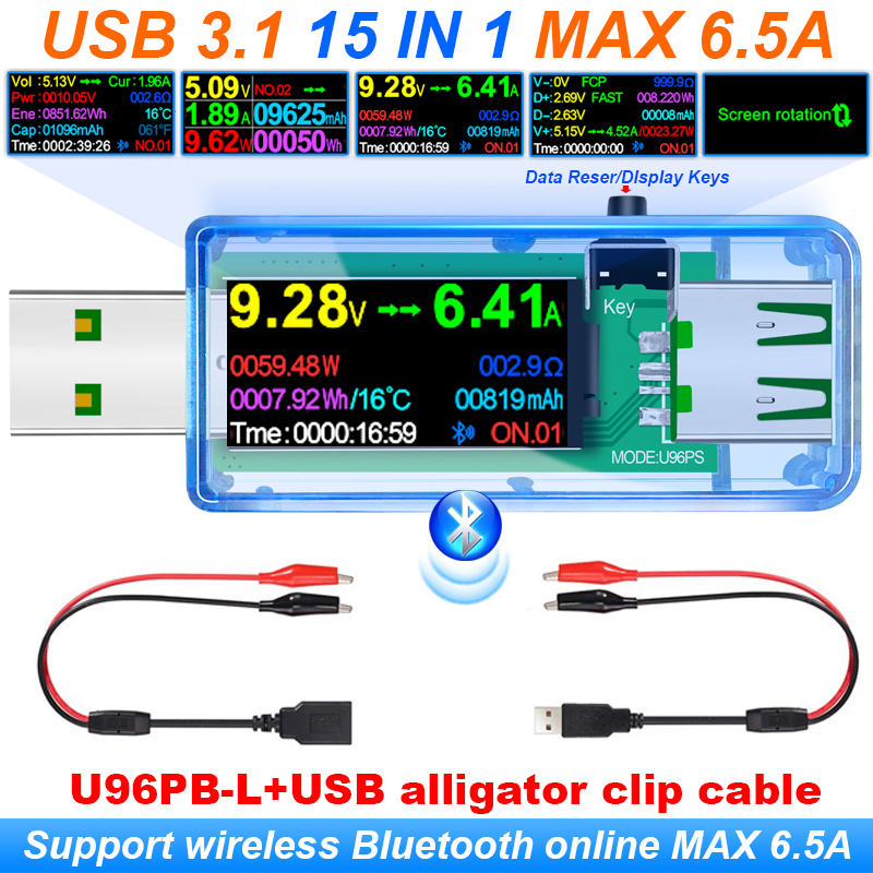 15 Trong 1 USB 3.1 Bút Thử DC  - đánh giá và giá Co Detector Plug