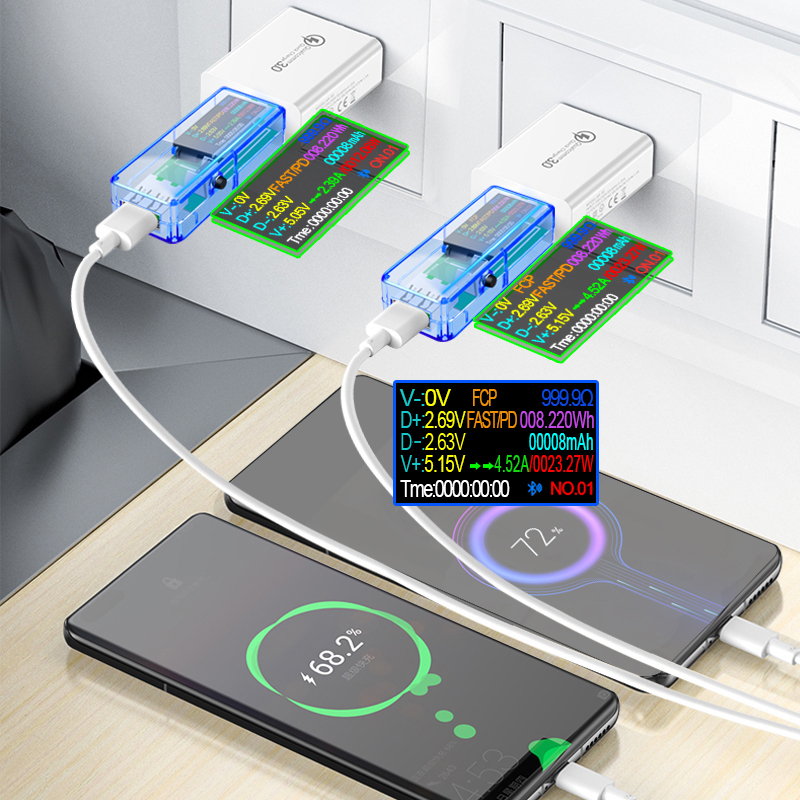 15 Trong 1 USB 3.1 Bút Thử DC  - đánh giá và giá Co Detector Plug