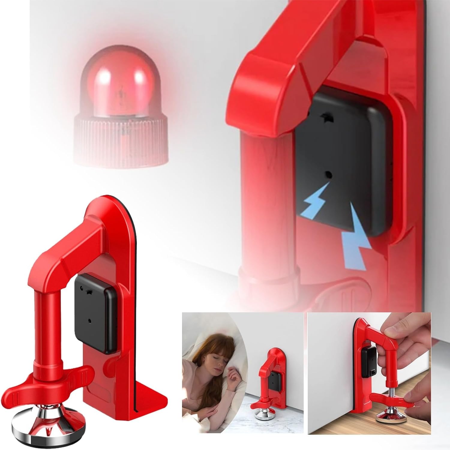 Battery Powered Alarm Door Sto - đánh giá và giá Door Stop Alarm