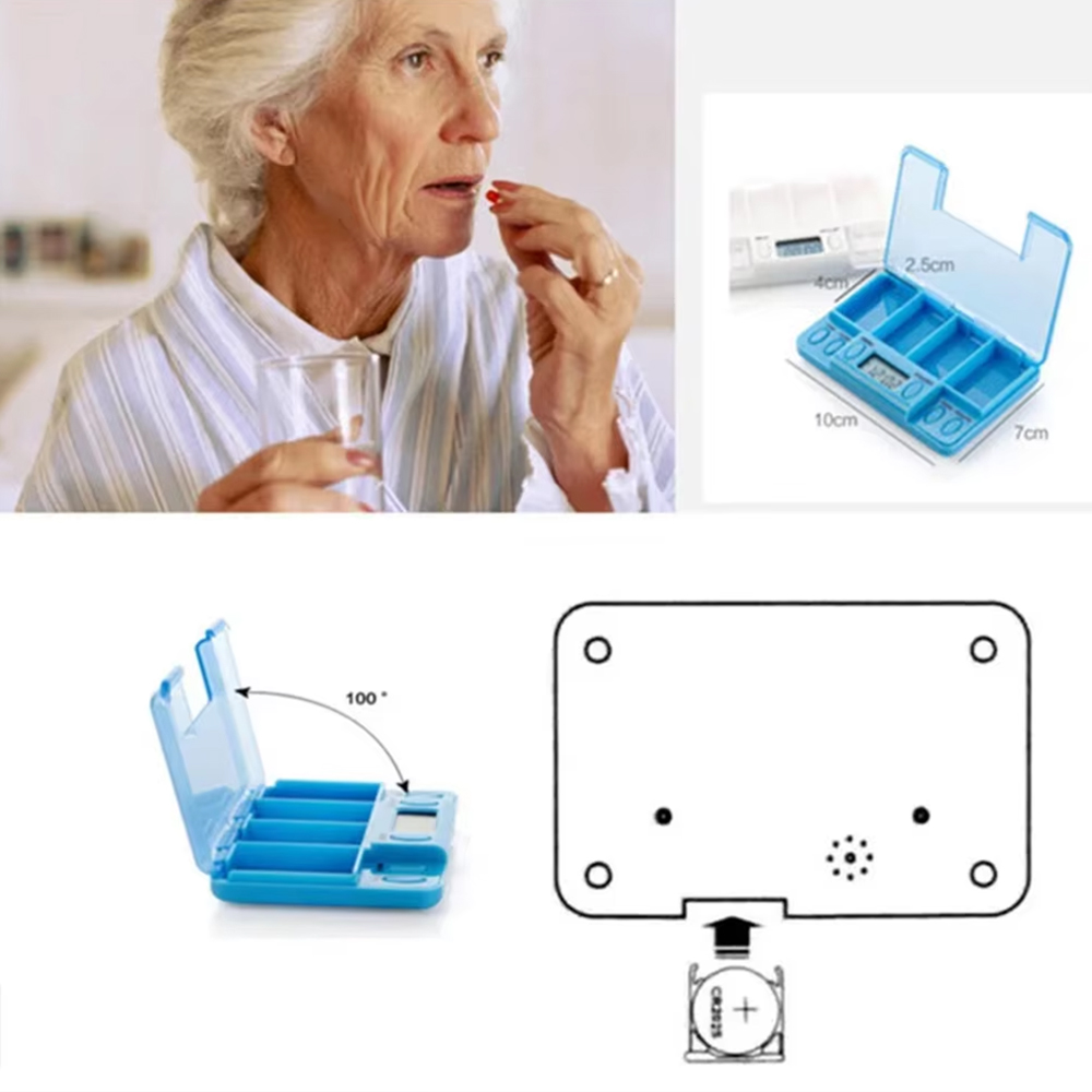 4 Grids Intelligent Reminder P - đánh giá và giá Medicine Cabinet Lock