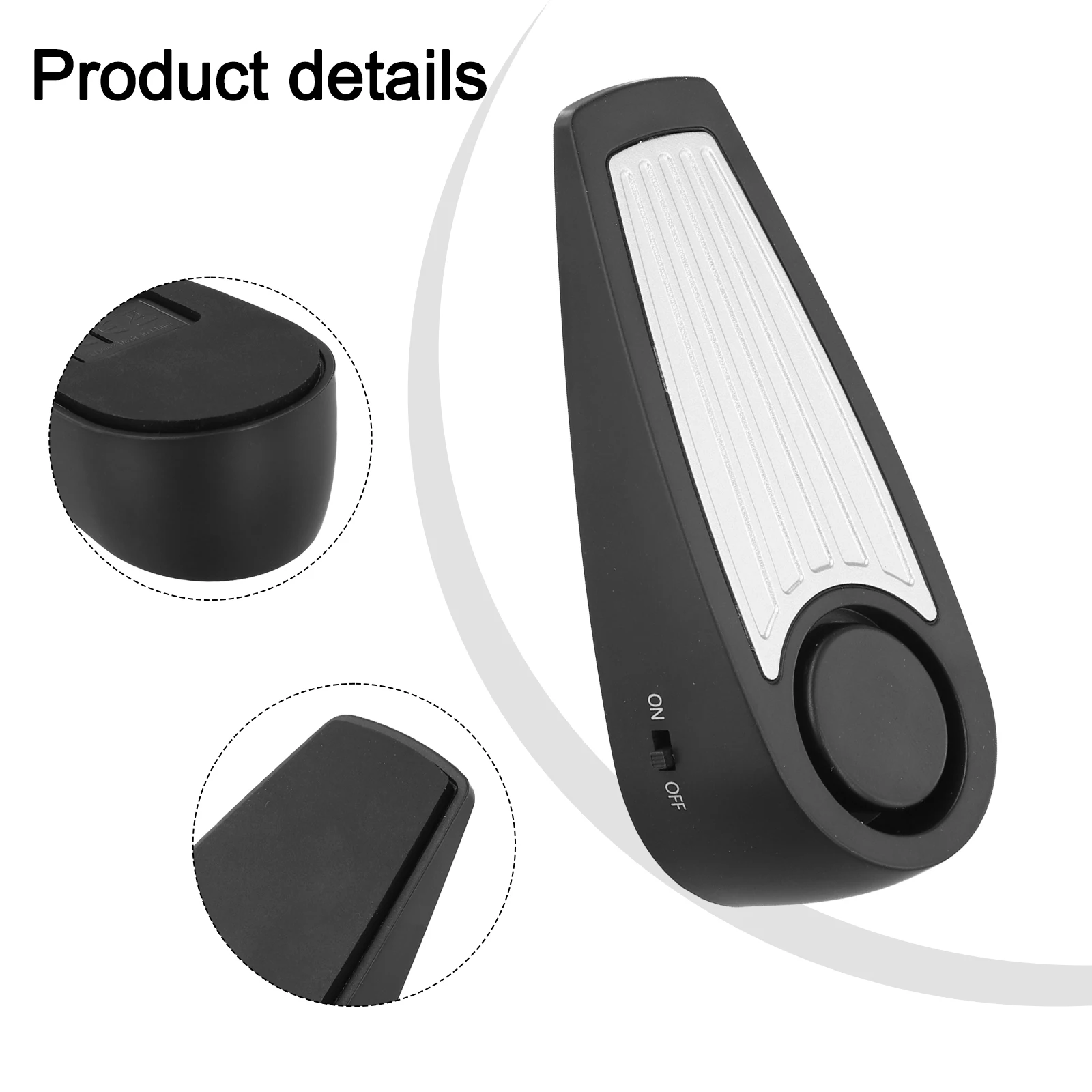 Alarm White Portable Doorstop  - đánh giá và giá Door Stop Alarm