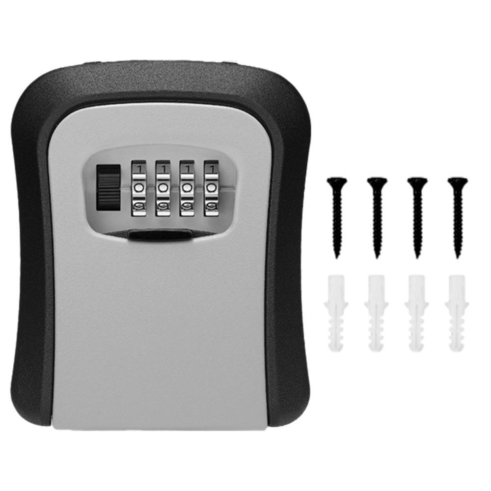 Wall Mount Key Lock Box 4 Digi - đánh giá và giá Lockbox Key Secure