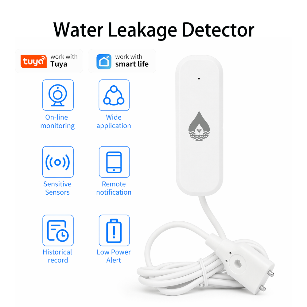 YFK WiFi/Zigbee Water Leakage  - đánh giá và giá Water Alarm Sensor