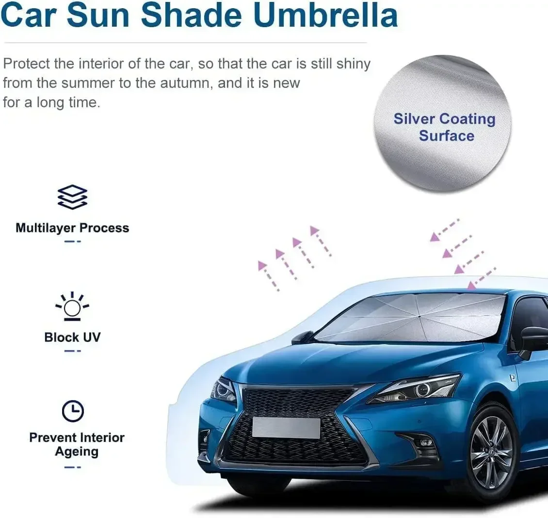 New Car Windshield SunShades U - đánh giá và giá Window Lock Bar