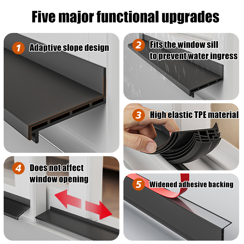 1.1M Windproof Seal Strip TPE  - đánh giá và giá Window Lock Bar