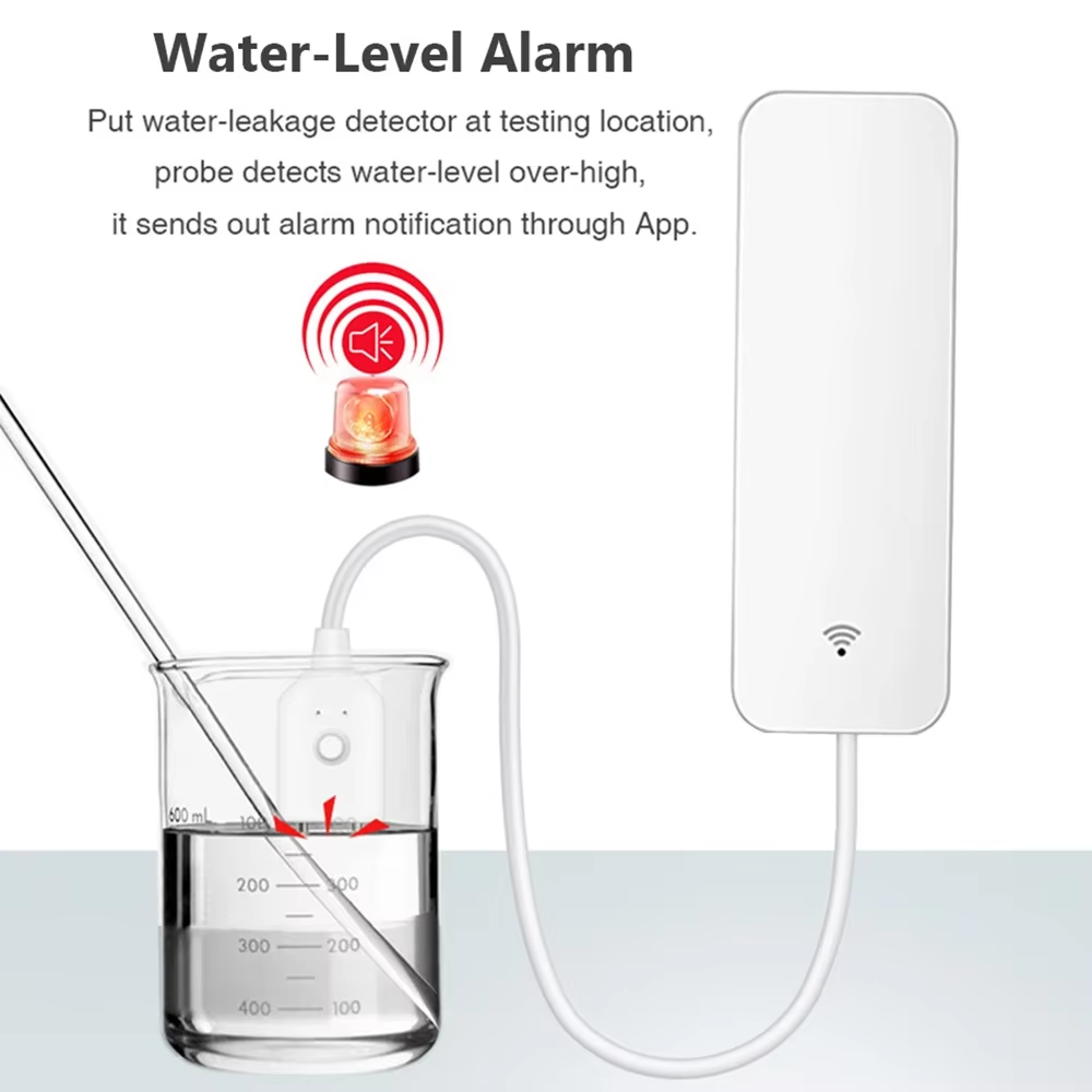 ZigBee WiFi Water Leak Sensor  - đánh giá và giá Water Alarm Sensor