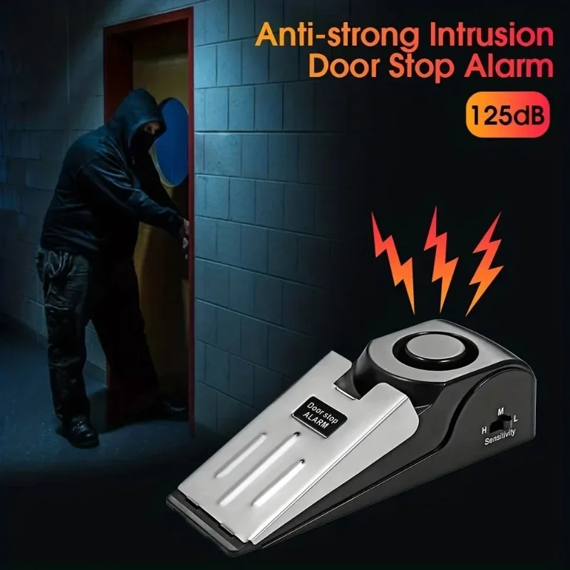ZEXEF mini security protection - đánh giá và giá Door Stop Alarm