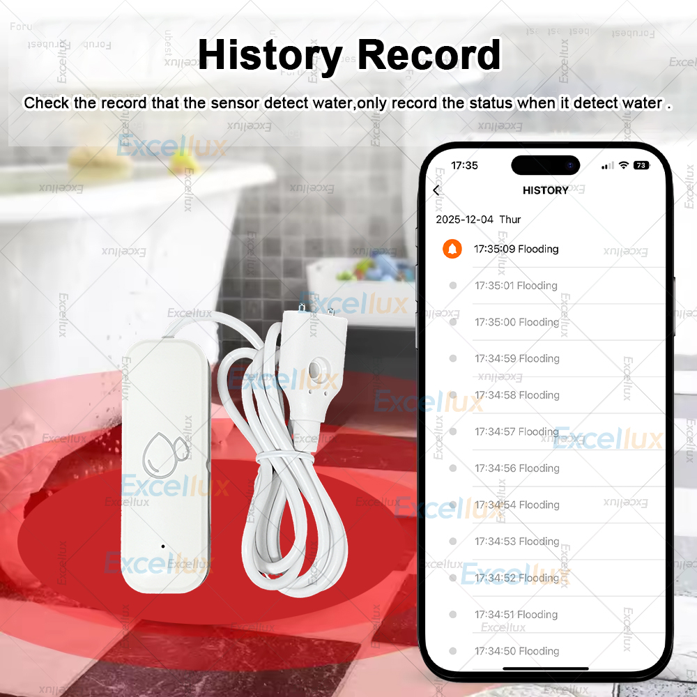 Zigbee Smart Water Leak Sensor - đánh giá và giá Water Alarm Sensor