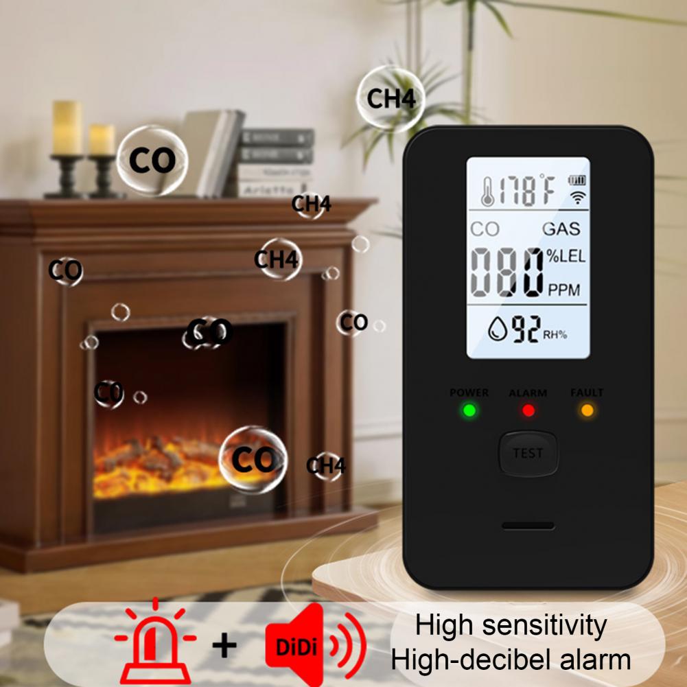 Natural Gas & Carbon Monoxide  - đánh giá và giá Co Detector Plug