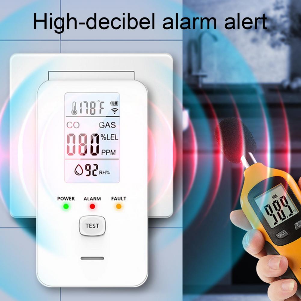 Natural Gas & Carbon Monoxide  - đánh giá và giá Co Detector Plug
