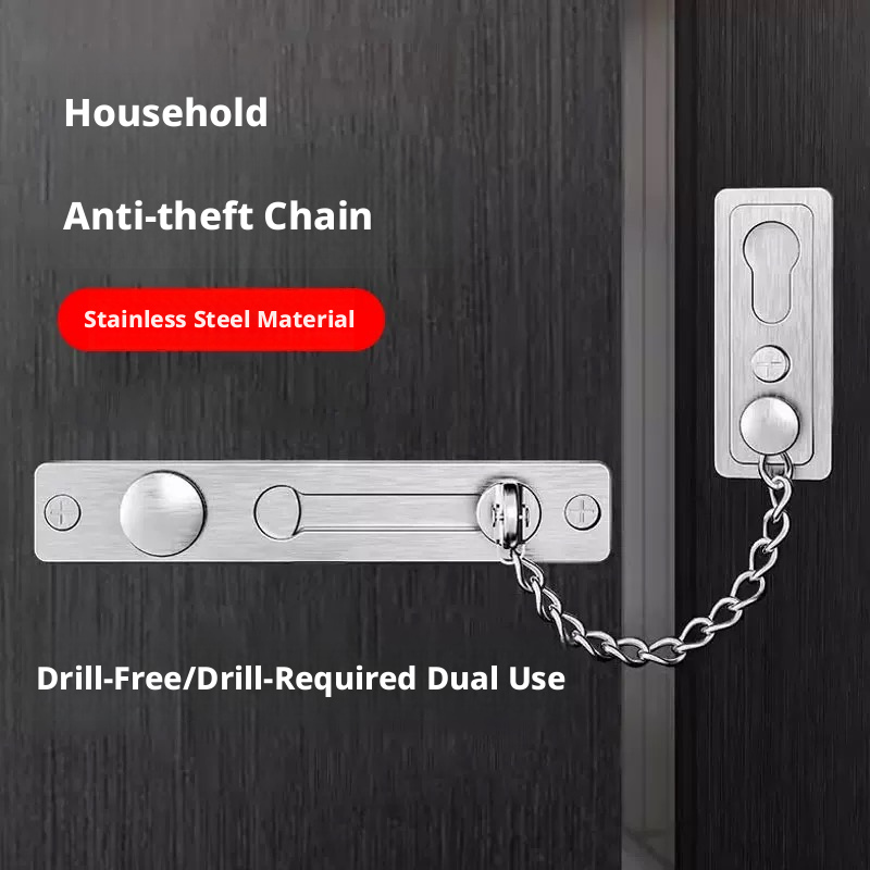 Door Chain Lock Stainless Stee - đánh giá và giá Security Chain Door