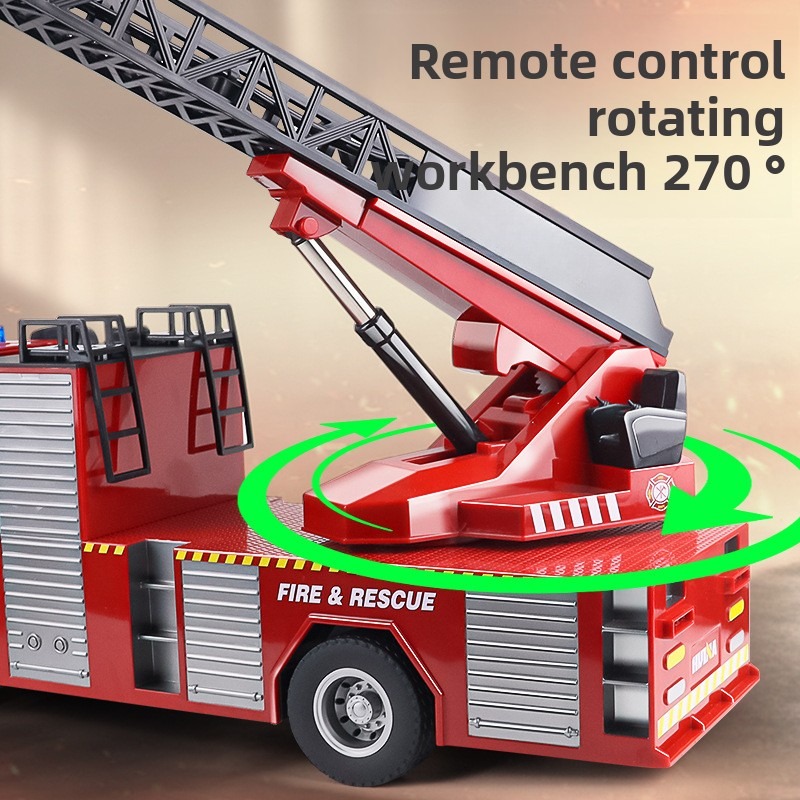 22CH RC Fire Truck with RC Aer - đánh giá và giá Fire Escape Ladder