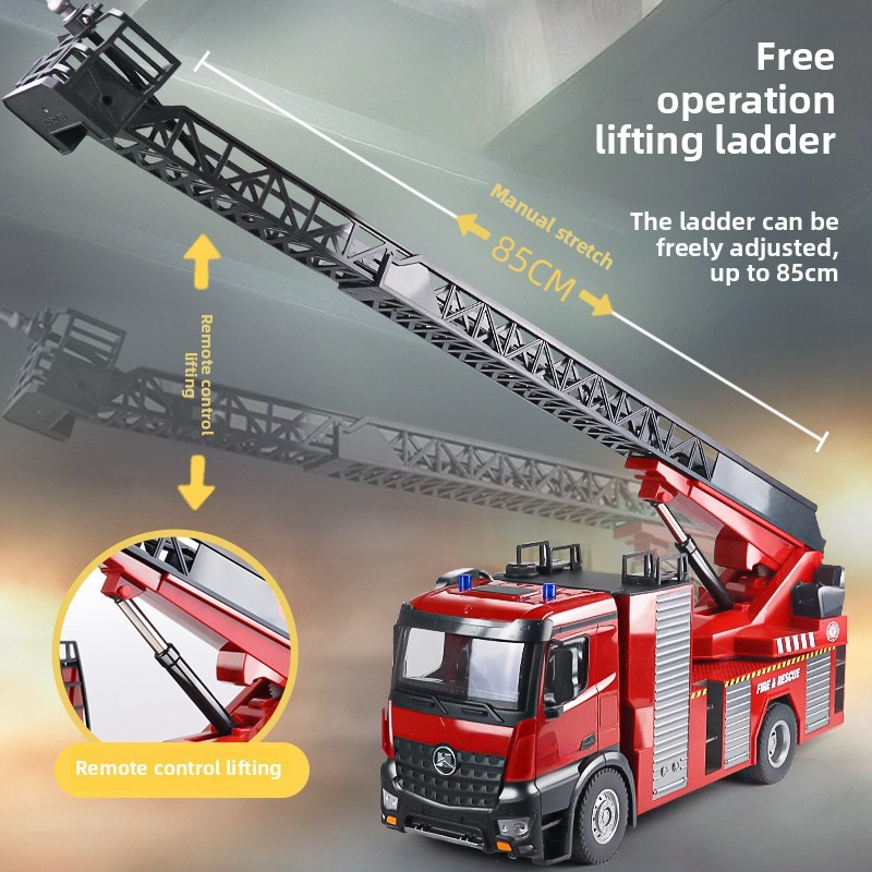 22CH RC Fire Truck with RC Aer - đánh giá và giá Fire Escape Ladder