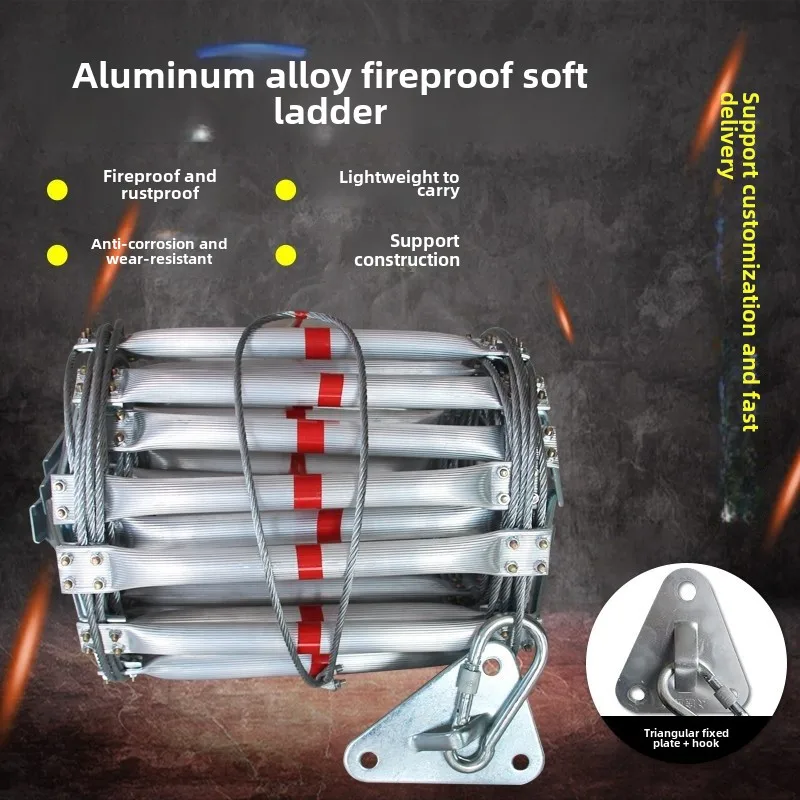 Durable3M Soft Rope Ladder Hou - đánh giá và giá Fire Escape Ladder