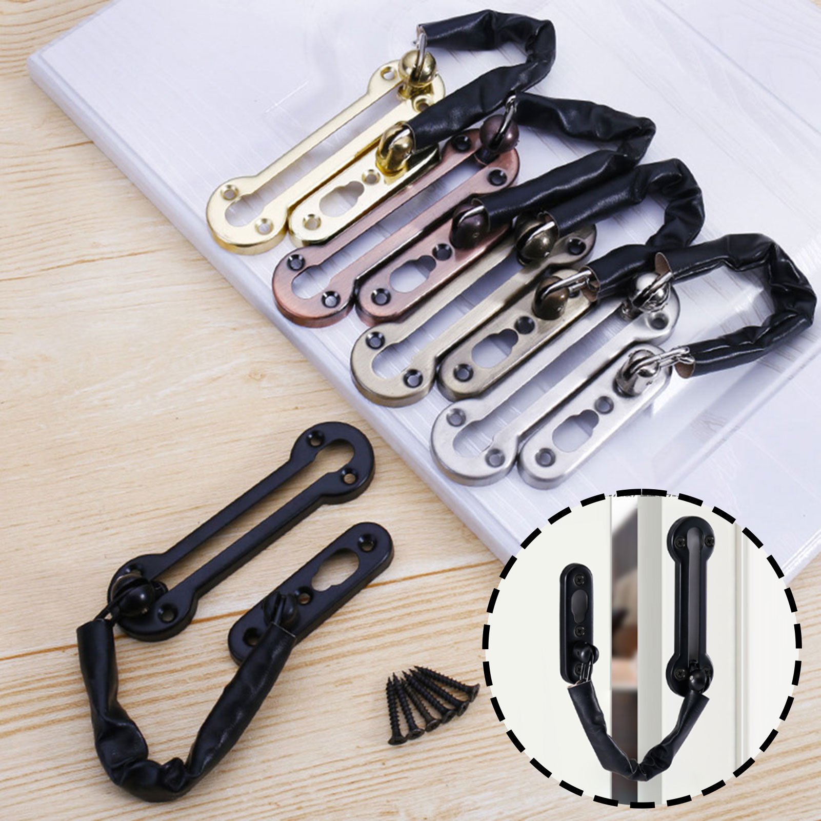 Anti-Theft Chain Door Lock Doo - đánh giá và giá Security Chain Door