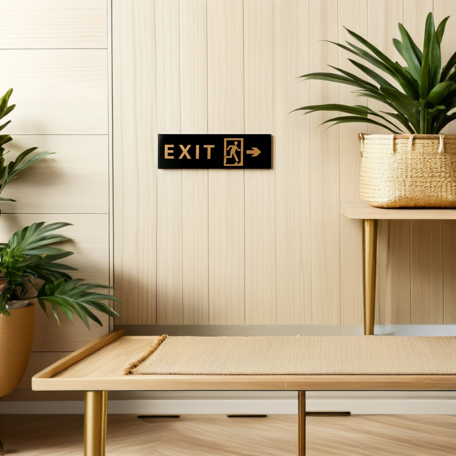 5Pcs Acrylic Exit Sign Self Ad - đánh giá và giá Emergency Exit Sign