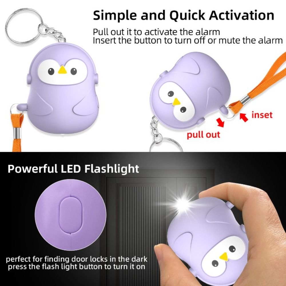 New 130dB Personal Self Defens - đánh giá và giá Personal Alarm Keychain