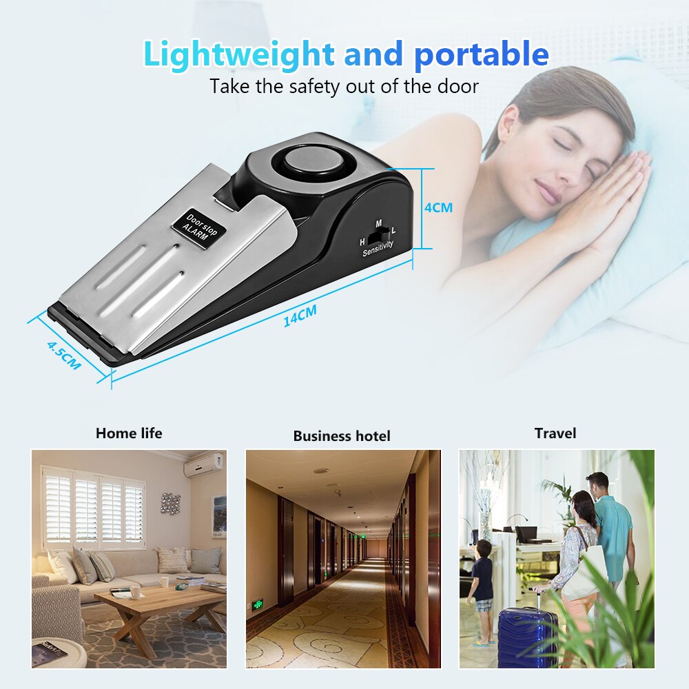 Wireless Door Stop Alarm Syste - đánh giá và giá Door Stop Alarm