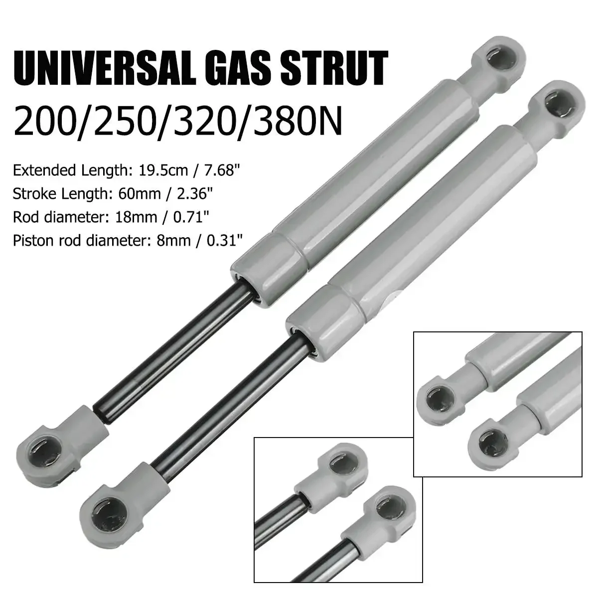 200-380N 195mm 8mm for RV Bed  - đánh giá và giá Window Lock Bar