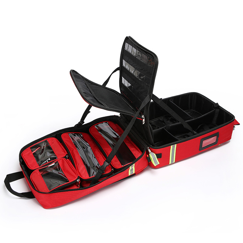 Large Capacity Empty Trolley F - đánh giá và giá First Aid Bag Kit