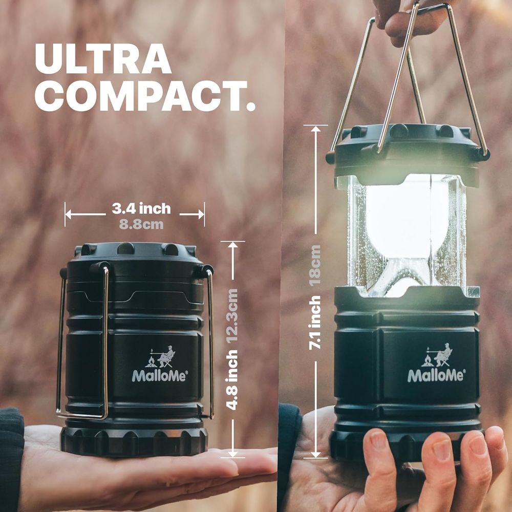 Multicolor LED Camping Lantern - đánh giá và giá Power Outage Light