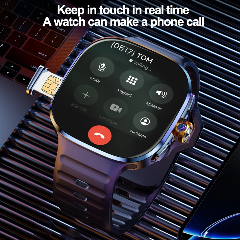 New Large Screen Smartwatch 4G - đánh giá và giá Window Lock Bar