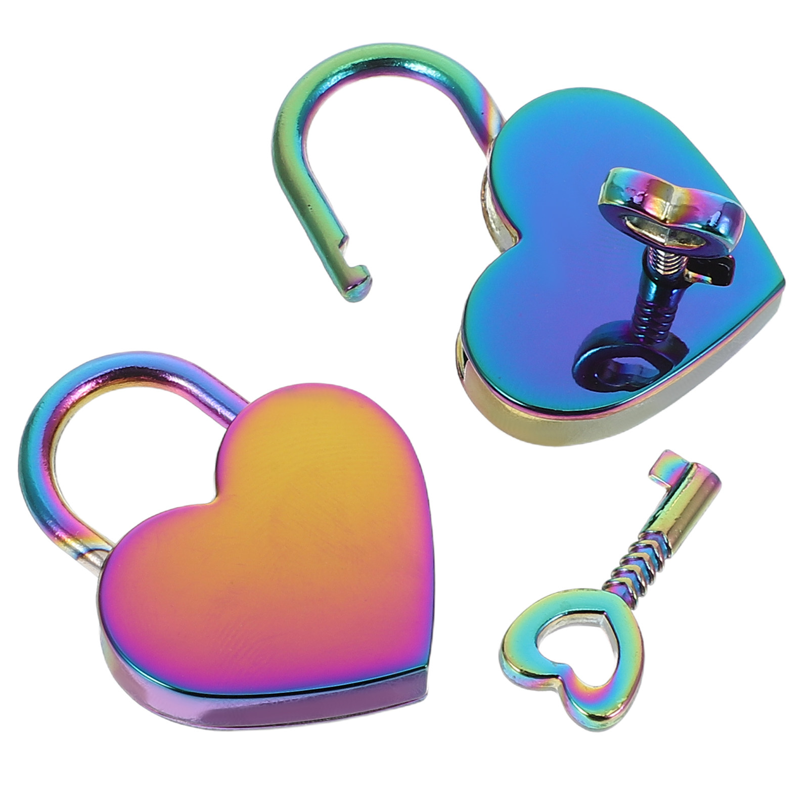 2Set Mini Heart Shaped Padlock - đánh giá và giá Lockbox Key Secure