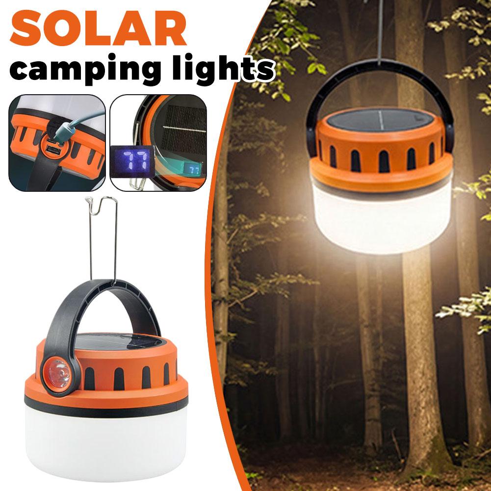 Solar Rechargeable Camping Lan - đánh giá và giá Power Outage Light